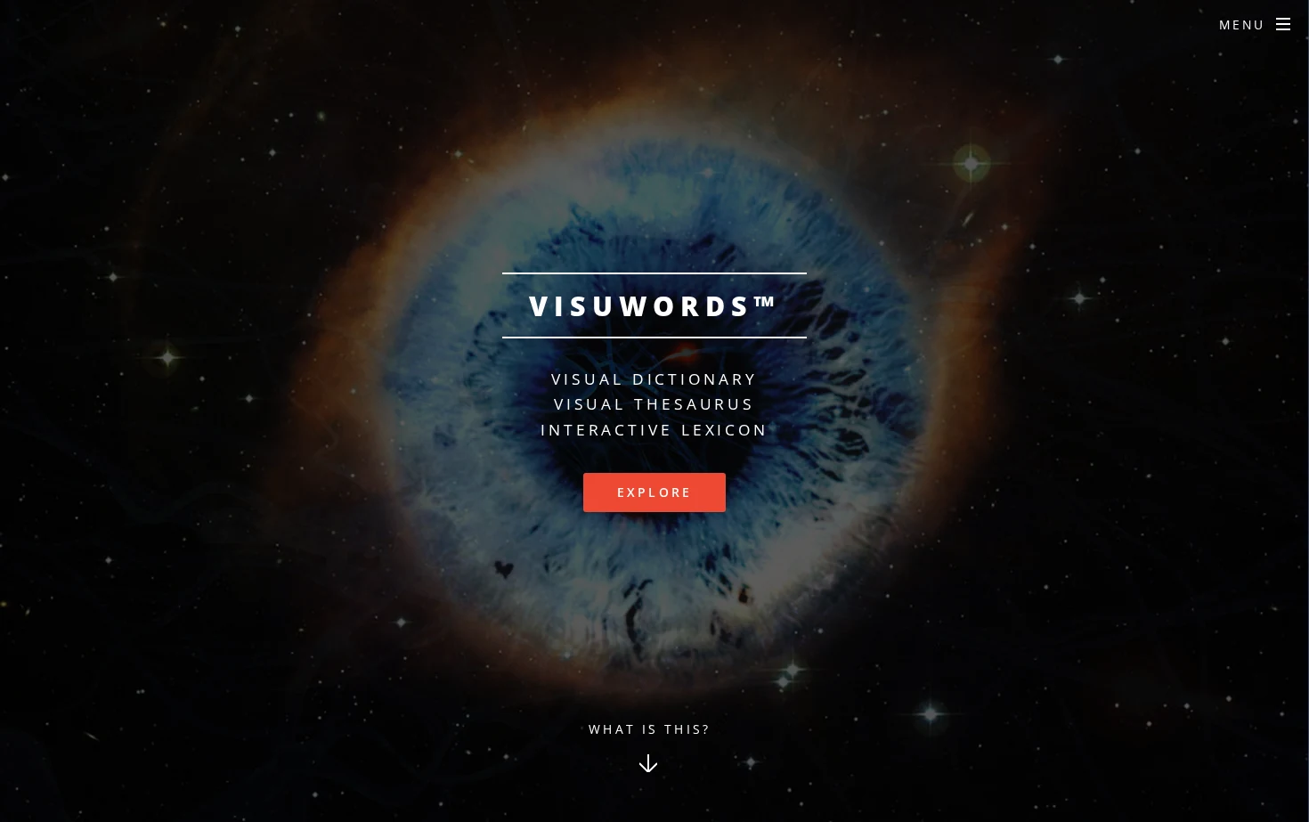 Visuwords 页面快照